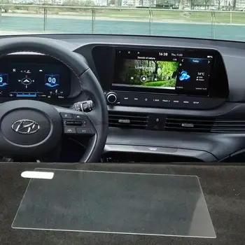 Закаленное стекло для Hyundai Bayon 2022 10,25-дюймовое автомобильное радио, Защитная пленка для экрана GPS-навигации, аксессуары для интерьера авто