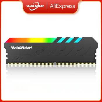 WALRAM ram ddr4 3200 МГц RGB memoria Ram memory ddr4 8 ГБ 16 ГБ x2 32 ГБ Ram Модули Памяти ddr4 3600 МГц для Материнской платы AMD kit X99