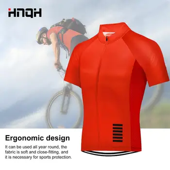 Устойчивая к морщинам велосипедная одежда, Быстросохнущие Велосипедные майки, Высококачественная Спортивная велосипедная рубашка, Летняя велосипедная одежда с коротким рукавом.