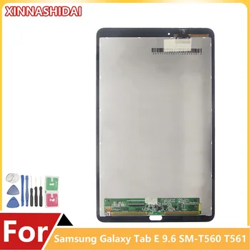 100% ПРОТЕСТИРОВАНО Для Samsung Galaxy Tab E 9.6 SM-T560 T560 T561 Сенсорный Экран Сенсорное Стекло Дигитайзер + ЖК-панель В сборе